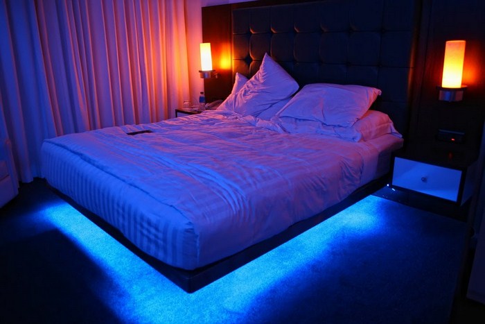подсветка кровати