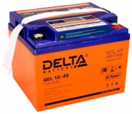 Аккумуляторная батарея DELTA GEL 12-45 (12В, 45Ач)