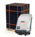 Сетевая солнечная электростанция 15 кВт с трехфазными инвертором