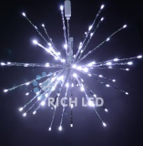 Светодиодный ёжик-трансформер Rich LED соединяемый, 30 см, белый, RL-TB30C-W