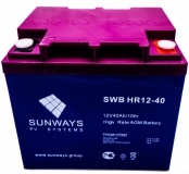 Аккумуляторная батарея SUNWAYS GP 12-65