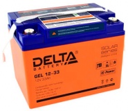 Аккумуляторная батарея DELTA GEL 12-33 (12В, 33Ач)
