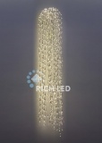 Светодиодные Дреды Rich LED мерцающие, теплый белый, RL-DR2.4F-W/WW